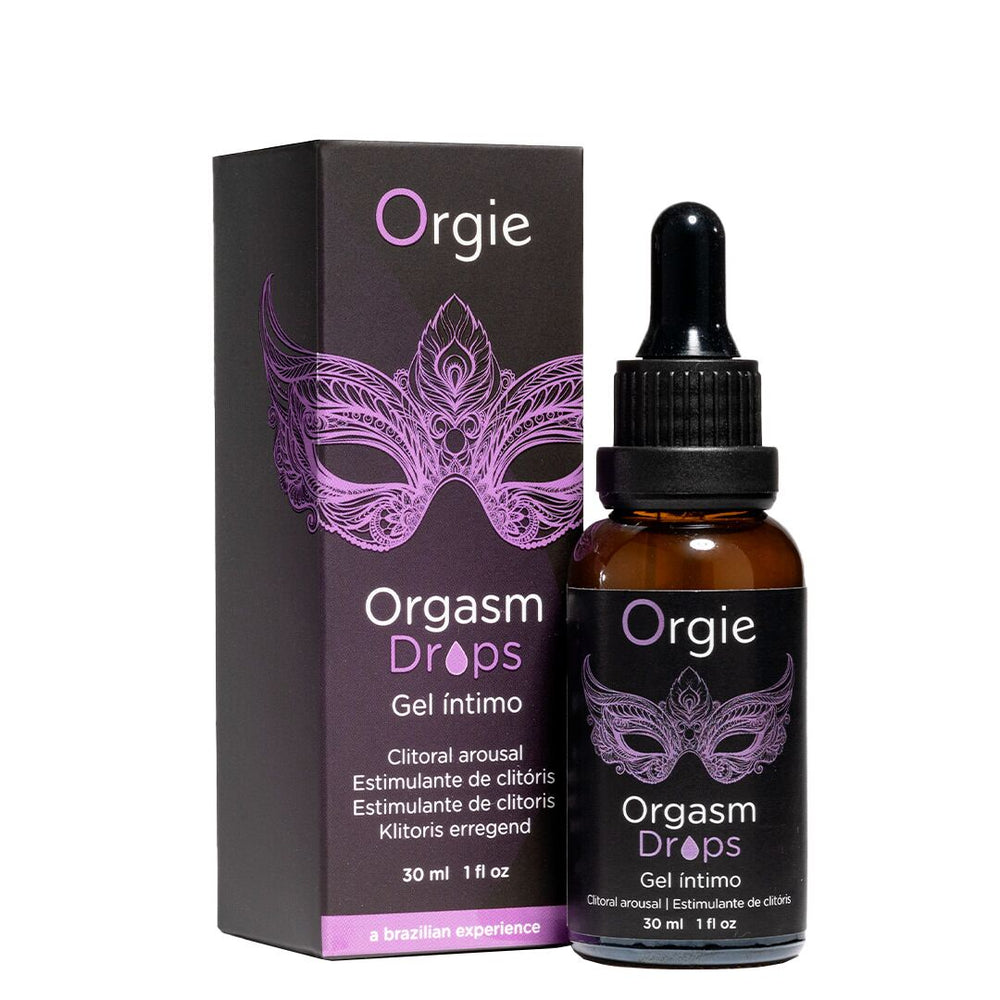 Збуджувальні краплі для клітора Orgie Orgasm Drops,, ефект розігріву та охолодження
