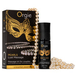 Набір для перлинного масажу Orgie – Pearls Lust Massage, силіконовий гель, намисто