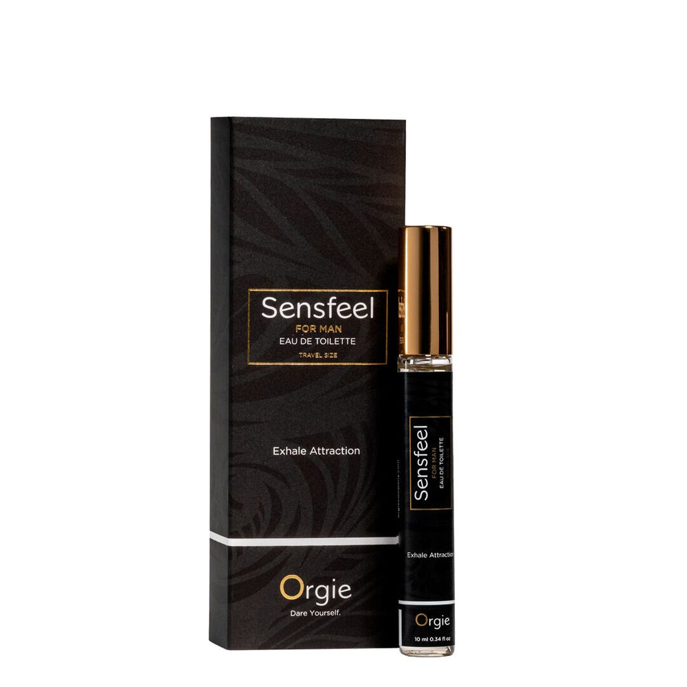 Чоловічі парфуми з феромонами Orgie – Sensfeel for Man Travel Size, цитрусово-деревний аромат