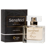 Чоловічі парфуми з феромонами Orgie – Sensfeel for Man, цитрусово-деревний аромат