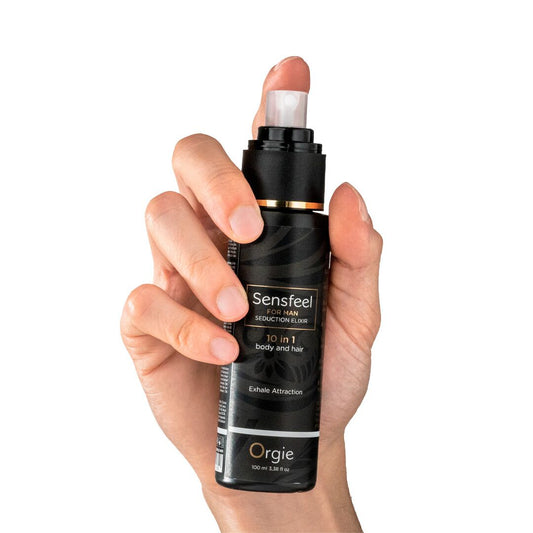 Лосьйон з феромонами для тіла та волосся Orgie – Sensfeel Seduction Elixir 10 in 1 for Man