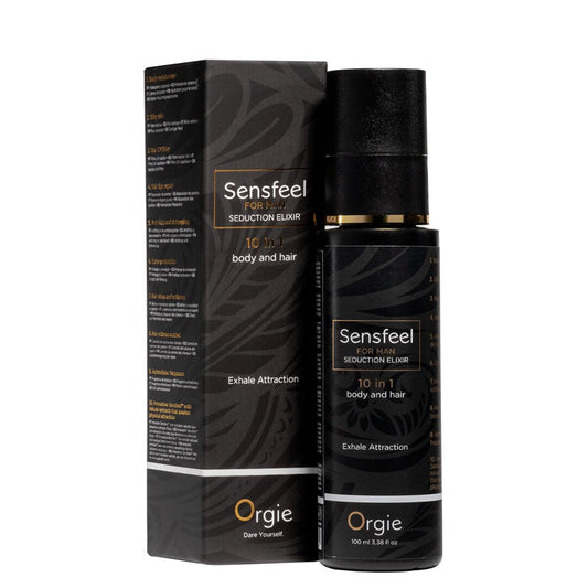 Лосьйон з феромонами для тіла та волосся Orgie – Sensfeel Seduction Elixir 10 in 1 for Man