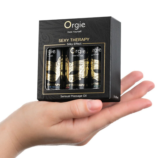 Набір масажних олій Orgie – Sexy Therapy Mini Size Collection (3х