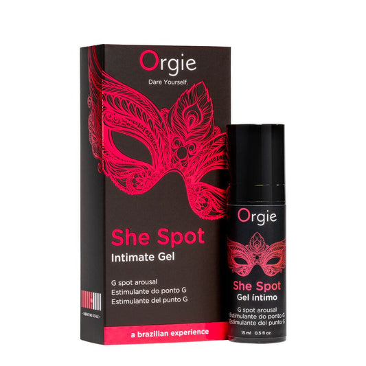 Гель для стимуляції точки G Orgie She Spot Intimate Gel,, тепло-холод, ефект вібрації