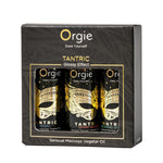 Набір олій для тантричного масажу Orgie – Tantric Mini Size Collection (3х, зволоження