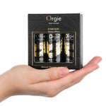 Набір олій для тантричного масажу Orgie – Tantric Mini Size Collection (3х, зволоження