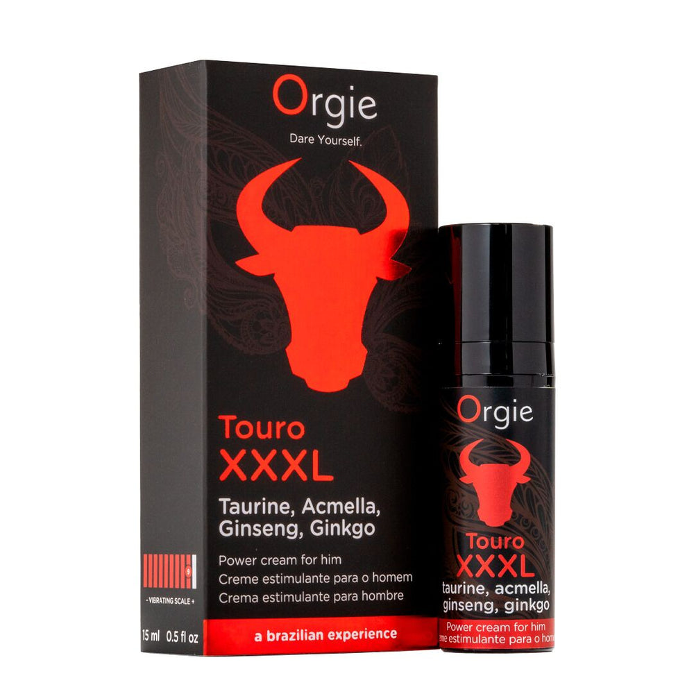 Крем для посилення ерекції Orgie Touro XXXL Power Cream,, з ефектом вібрації