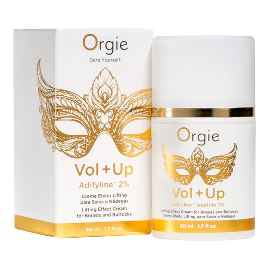 Крем з ефектом ліфтингу для грудей та сідниць Orgie – Vol + Up, пептид Adifyline™