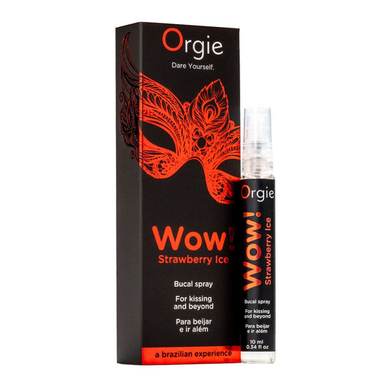 Спрей для орального сексу Orgie – Wow! Strawberry Ice з охолоджувальним ефектом