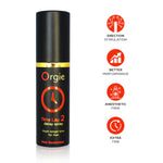 Спрей-пролонгатор Orgie Time Lag 2 Delay Spray,, без анестетиків, з екстрактом даміани