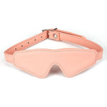 Маска на очі Liebe Seele Dark Candy Pink Blindfold, щільне прилягання, регульована