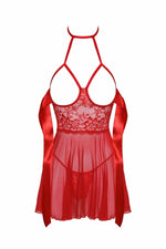 Бебі-дол Kissable Sexy Kiss Babydoll Red S/M