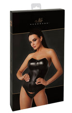 Корсет Noir Handmade F334 Powerwetlook corset - S