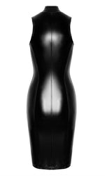 Сукня Noir Handmade F337 Powerwetlook midi dress - L