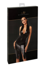 Сукня Noir Handmade F337 Powerwetlook midi dress - XXL