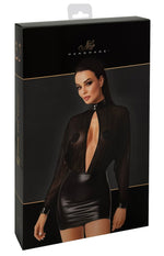 Сукня Noir Handmade F348 Powerwetlook and tulle dress - S