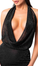 Сукня Noir Handmade F351 Shiny tulle mini dress - 3XL