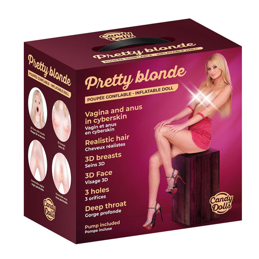 Надувна лялька Candy Dolls Pretty Blonde