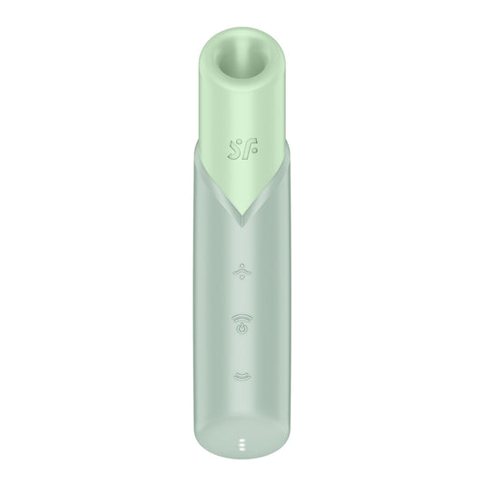 Вакуумний стимулятор Satisfyer Naughty Kiss, магнітна технологія 3D Air Pulse, 30 режимів роботи