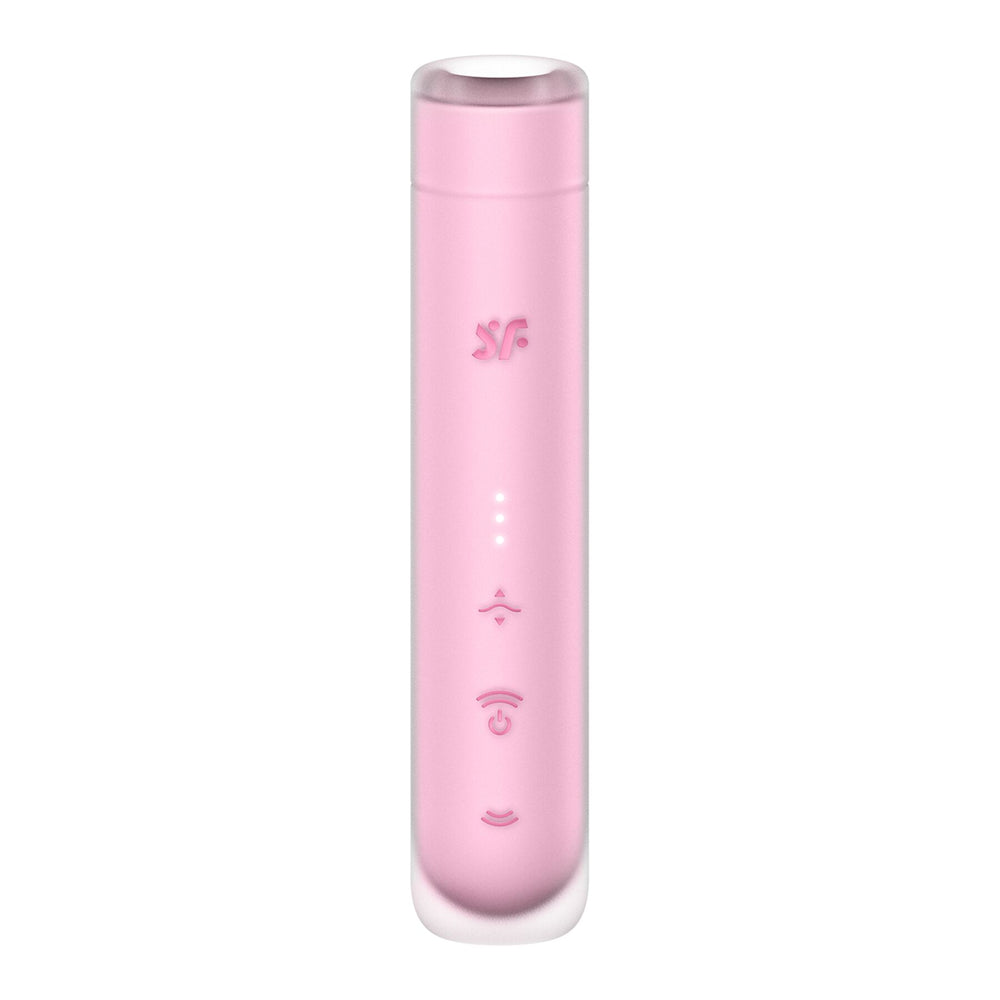 Вакуумний стимулятор Satisfyer First Kiss, технологія 3D Air Pulse, 30 режимів, подвійний силікон