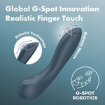 Стимулятор точки G Satisfyer G-Spot Wave 4, ефект пестощів пальчиком, 12 режимів
