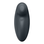 Вібростимулятор-пульсатор Satisfyer Tap & Climax 2 Grey, ефект постукування пальцем