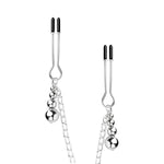 Затискачі для сосків та клітора Bedroom Fantasies: Nipple and Clitoris Clamps - Silver