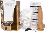 Фалоімітатор з пульсацією Naked ADDICTION Dominic 9″ Caramel, пульт ДК, діаметр 4,2 см