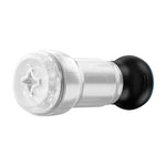 Мастурбатор Kiiroo Feel Pocket Crystal зі всмоктувальною інтерактивною насадкою PowerBlow Combo Set