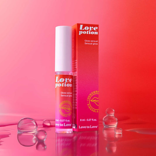 Стимулювальний блиск для губ Love To Love Love Potion - Gloss Sensuel