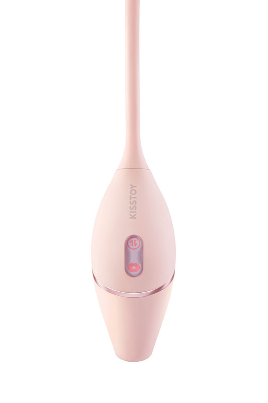 Пульсатор з вакуумним стимулятором KISSTOY Cathy III Pink, 5 режимів вакууму, 10 режимів пульсації