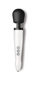 Вібромасажер DOXY Die Cast R Stardust White, перезаряджуваний, до 9000 об/хв