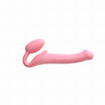 Безремінний страпон Strap-On-Me Rose XL, повністю регульований, діаметр 4,5 см