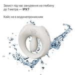 Ерекційне смарт-віброкільце Zalo Apis Ivory White, до 4 годин роботи, зарядний кейс