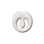 Ерекційне смарт-віброкільце Zalo Apis Ivory White, до 4 годин роботи, зарядний кейс