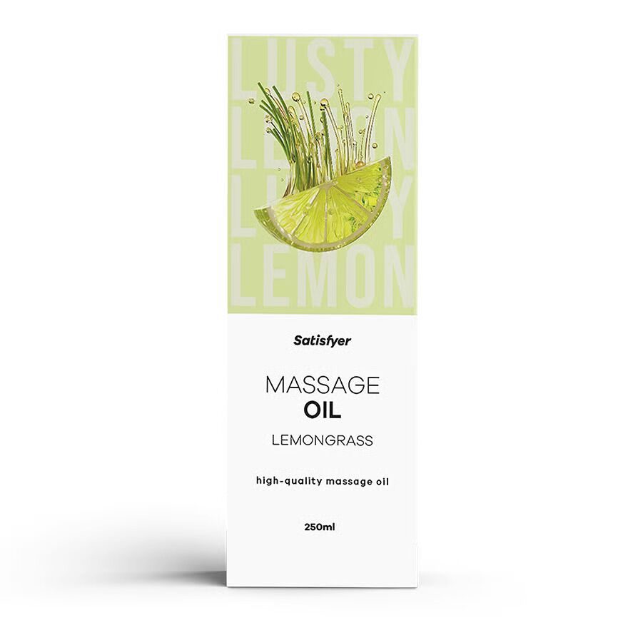 Масажна олія Satisfyer Massage Oil Lemongrass