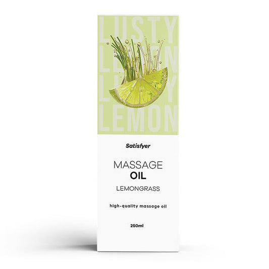 Масажна олія Satisfyer Massage Oil Lemongrass