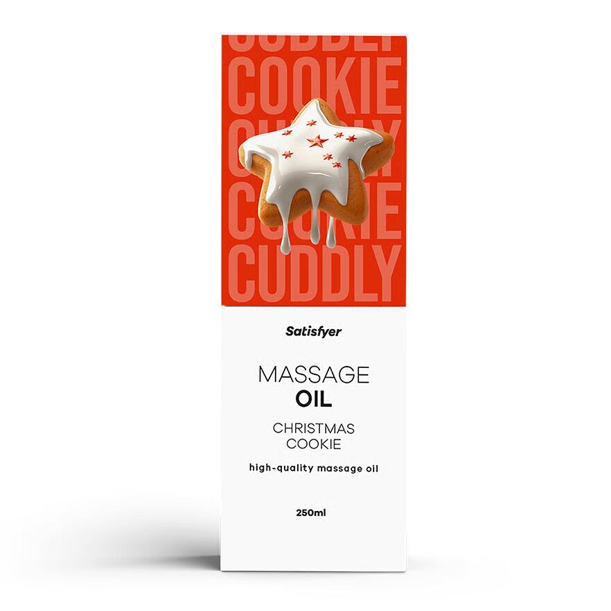 Масажна олія Satisfyer Massage Oil Christmas Cookie