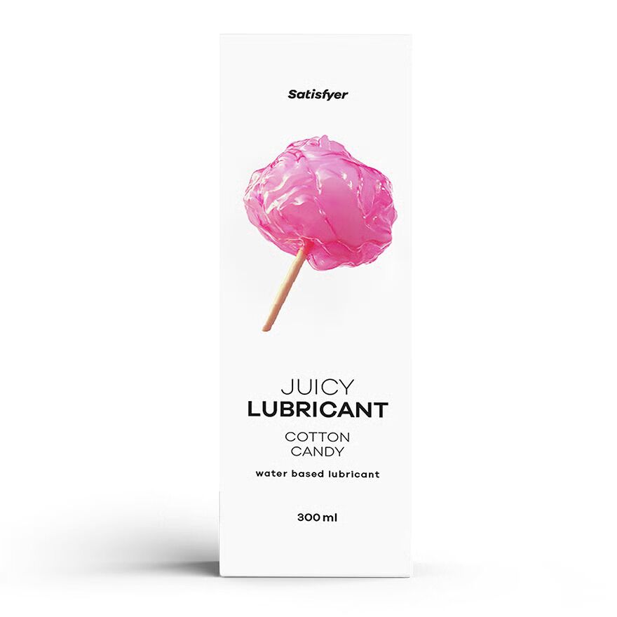 Лубрикант на водній основі Satisfyer Juicy Lubricant Cotton Candy water based