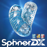 Мастурбатор Tenga Spinner DX 02 Bumps, з пружною стимулювальною спіраллю всередині, середній вплив