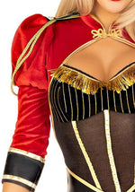 Костюм циркачки Leg Avenue Circus Ringmaster Diva Catsuit M