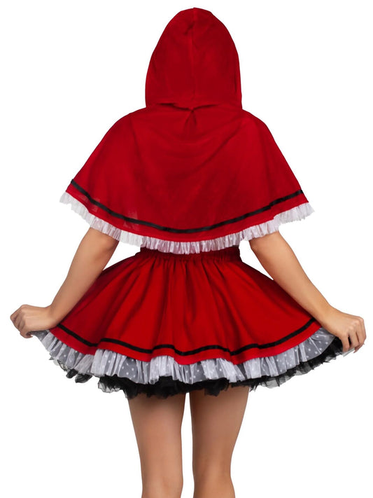 Костюм Червоної Шапочки Leg Avenue Flirty Miss Red Top and Skirt S