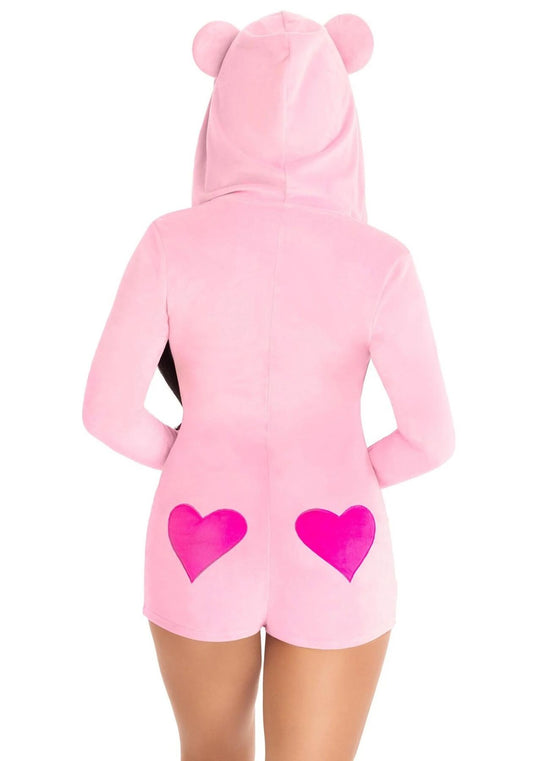 Комбінезон «Солодкий ведмедик» Leg Avenue Sweetheart Bear Velvet Romper M