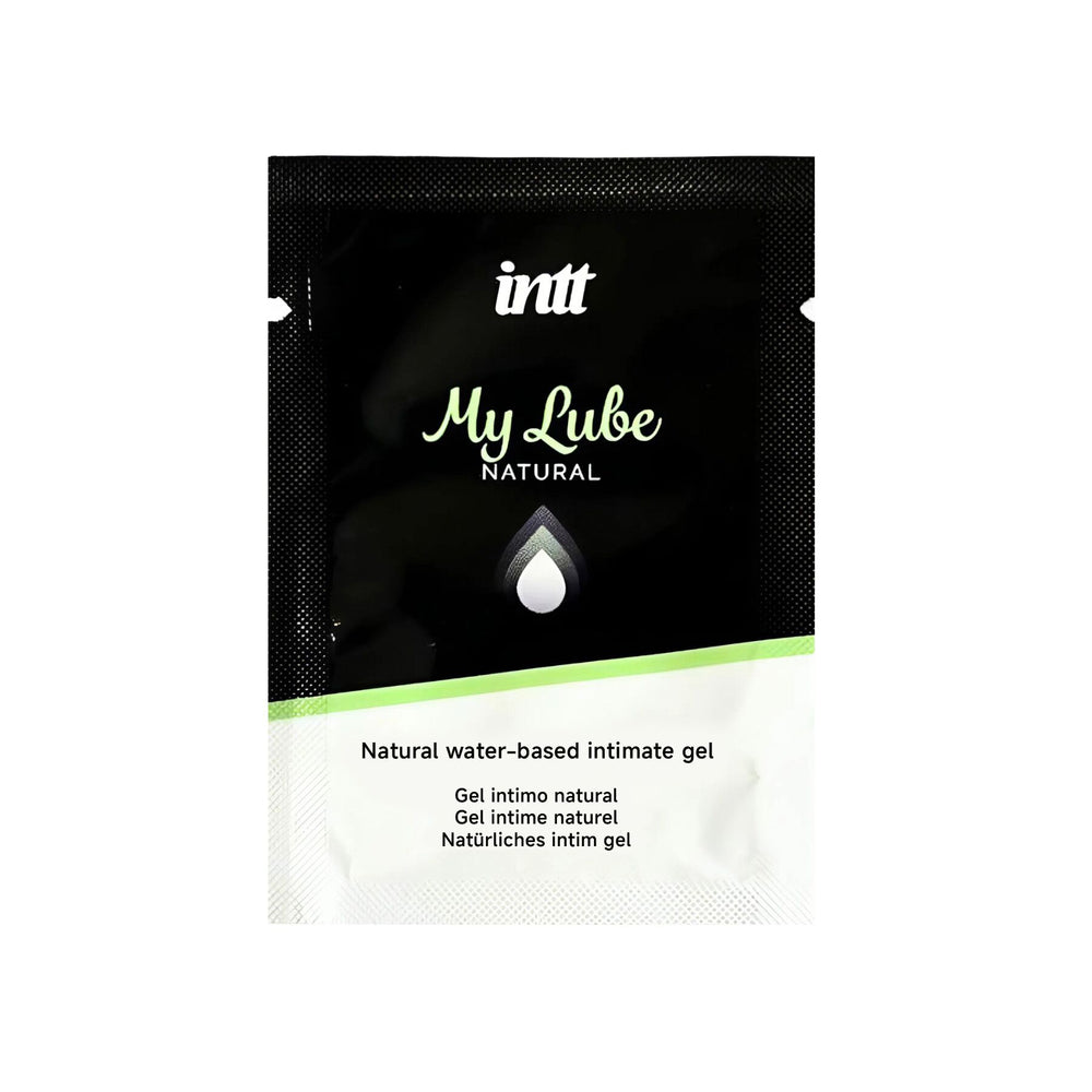 Пробник лубриканта на водній основі Intt My Lube Natural, 2 мл