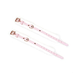 Поножі Liebe Seele White & Pink Fairy Leather Ankle Cuffs