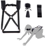 БДСМ-набір LOCKINK YEAHWOW Black Doggy Style Saddle set