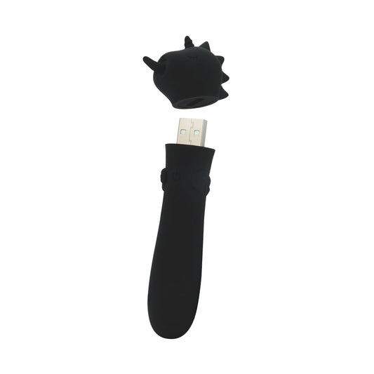 Вібратор-єдиноріжка Unihorn USB Bullet – Wild Spirit, віброкуля, USB-зарядка, 10 режимів