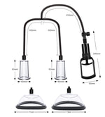 Вакуумна помпа для грудей та сосків Men Powerup Passion Pump