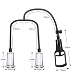 Вакуумна помпа для грудей та сосків Men Powerup Passion Pump