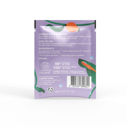 Пробник масажної олії Goliate Couple Gourmand Noisette